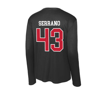 Ohio State - NCAA Baseball : Martin Serrano - Activewear Long Sleeve T-Shirt-1