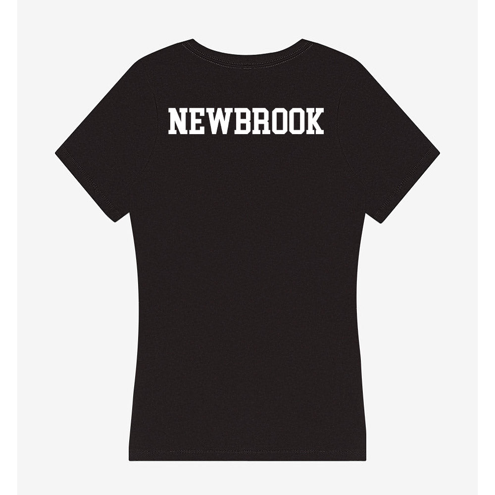 Ohio State - NCAA Women's Swimming & Diving : Hannah Newbrook - Women's V-Neck T-Shirt-1