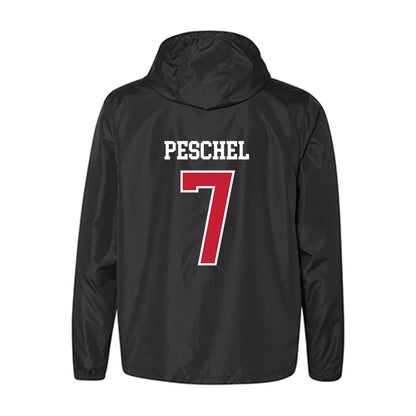 Ohio State - NCAA Women's Ice Hockey : Emma Peschel - Windbreaker-1