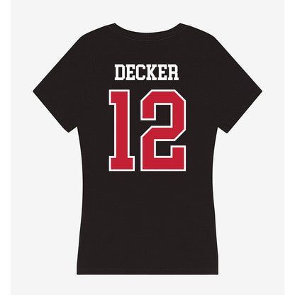 Ohio State - NCAA Women's Soccer : Micayla Decker - Women's V-Neck T-Shirt-1