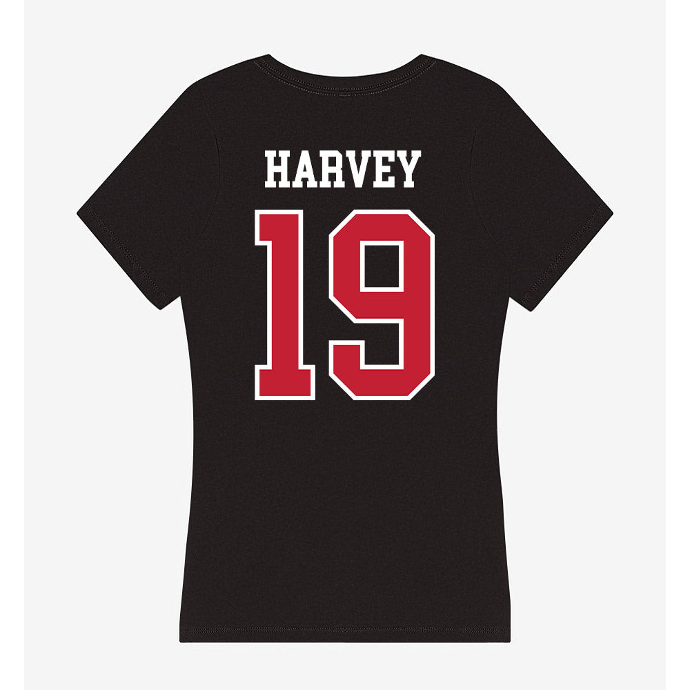 Ohio State - NCAA Baseball : Dane Harvey - Women's V-Neck T-Shirt-1