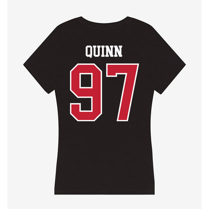 Ohio State - NCAA Football : Dre Quinn - Women's V-Neck T-Shirt-1