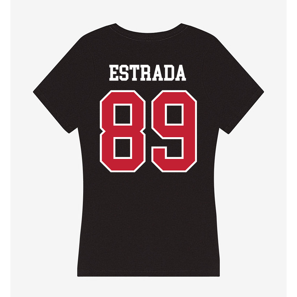 Ohio State - NCAA Softball : Kiki Estrada - Women's V-Neck T-Shirt-1