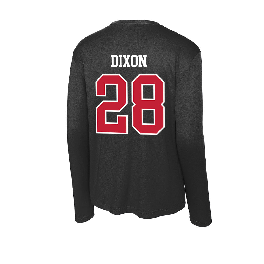 Ohio State - NCAA Men's Lacrosse : Alex Dixon - Activewear Long Sleeve T-Shirt-1