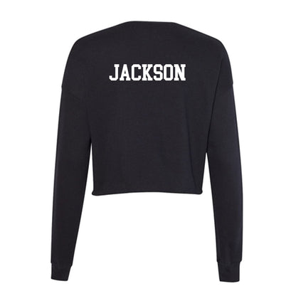 Ohio State - NCAA Women's Gymnastics : Ava Jackson - Women's Cropped Crew Fleece-1