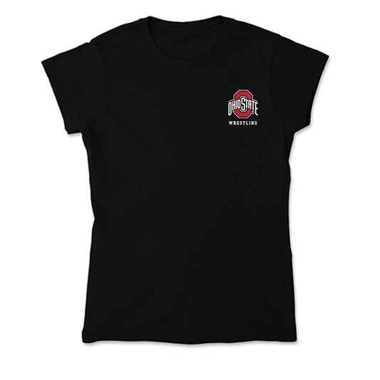 Ohio State - NCAA Wrestling : Nick Feldman - Soft Style Women’s T-Shirt-0