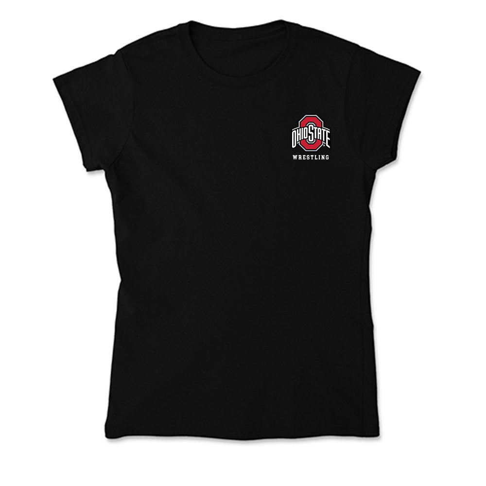 Ohio State - NCAA Wrestling : Seth Shumate - Soft Style Women’s T-Shirt-0