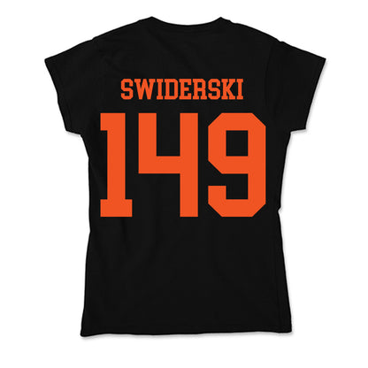 Oklahoma State - NCAA Wrestling : Casey Swiderski - Soft Style Women’s T-Shirt-1