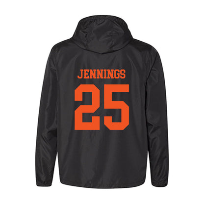 Oklahoma State - NCAA Men's Basketball : Robert Jennings - Windbreaker-1