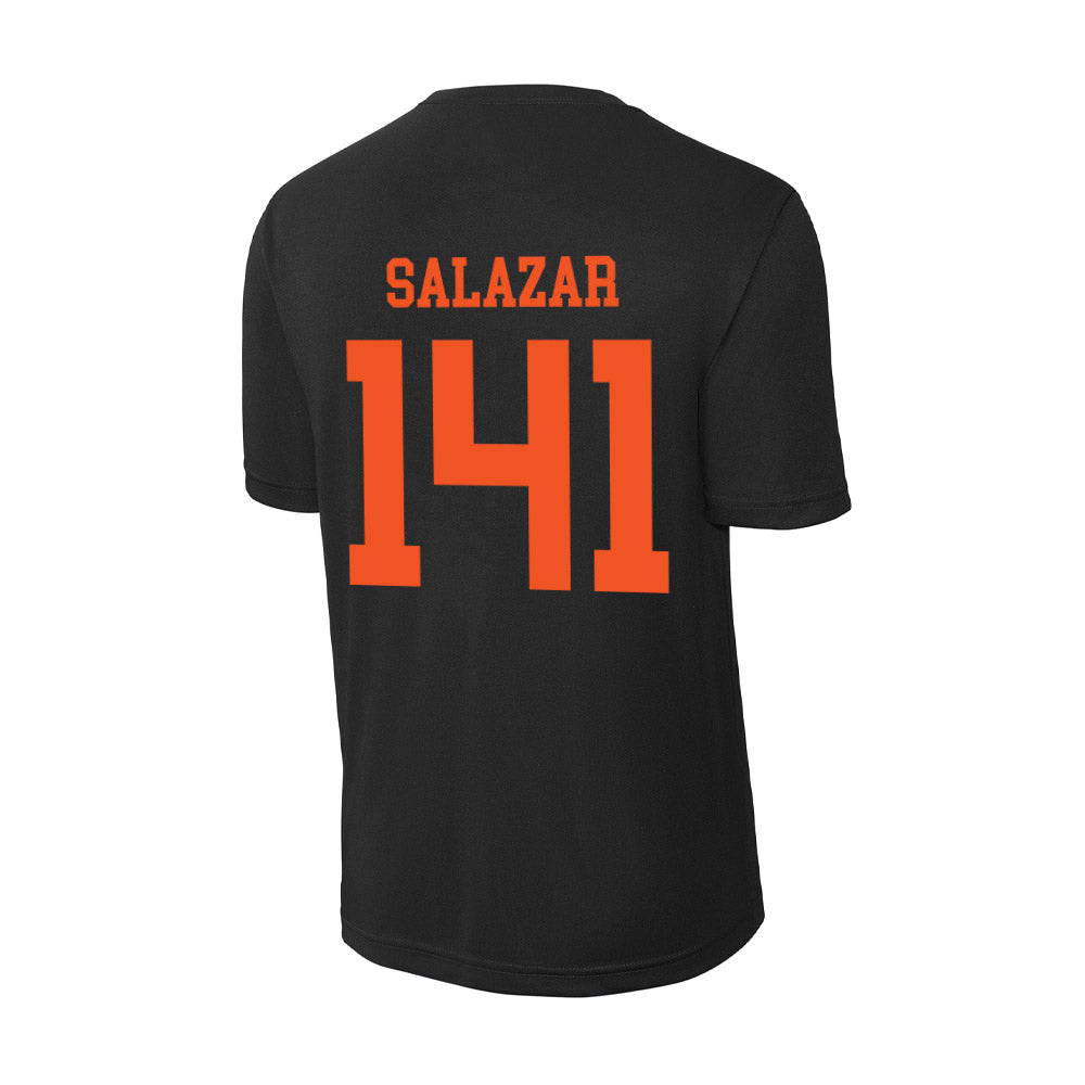Oklahoma State - NCAA Wrestling : Ramon Salazar - Activewear T-Shirt-1