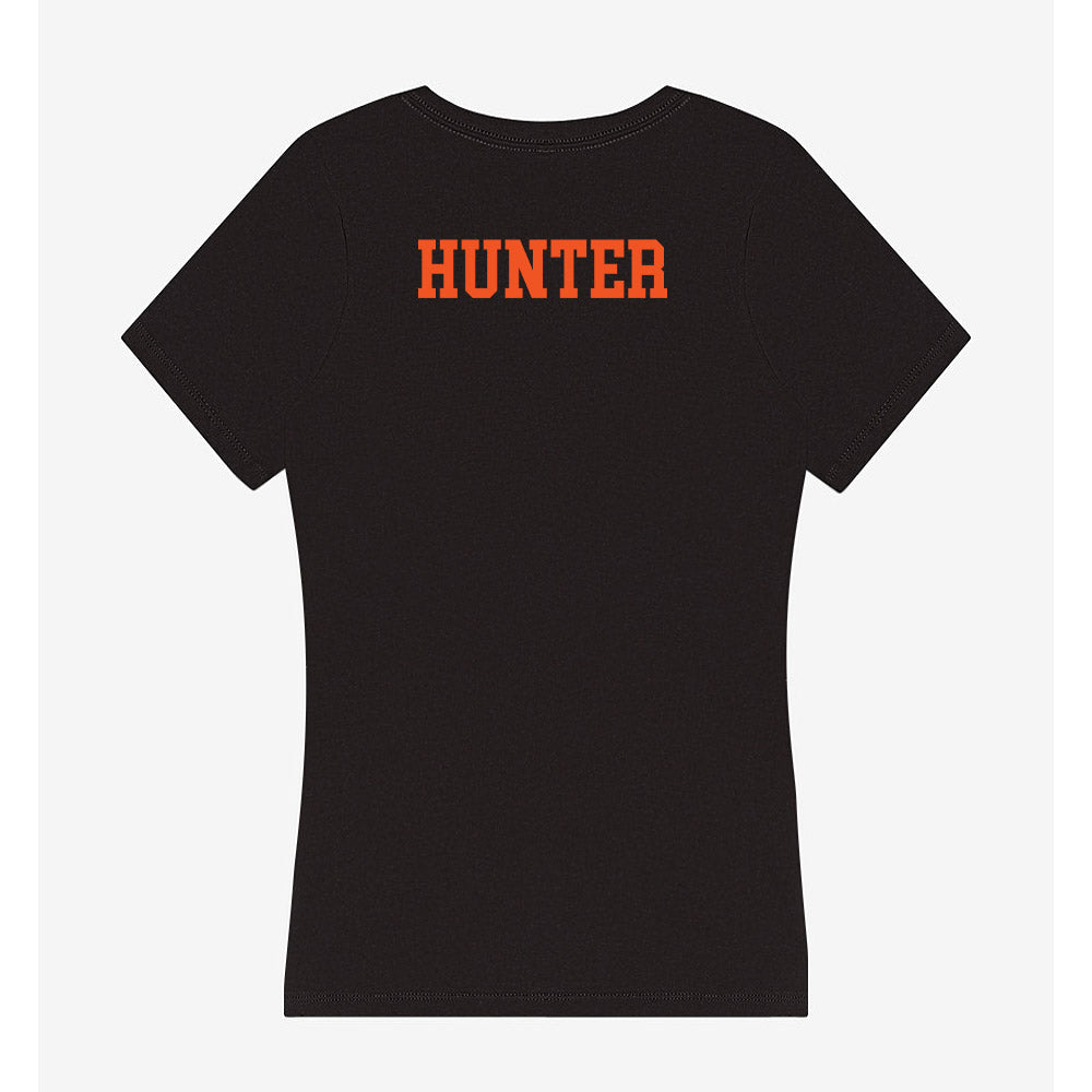 Oklahoma State - NCAA Equestrian : Alie Hunter - Women's V-Neck T-Shirt-1