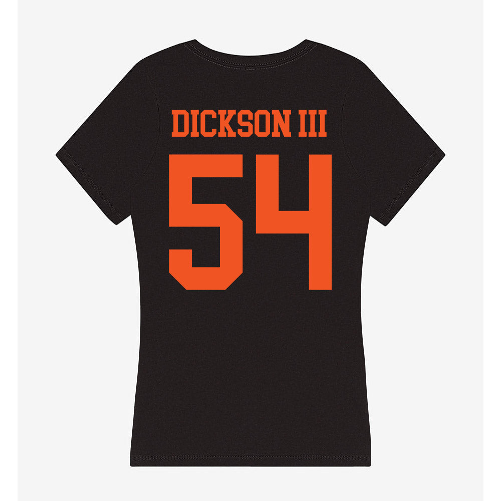Oklahoma State - NCAA Football : Johnny Dickson III - Women's V-Neck T-Shirt-1