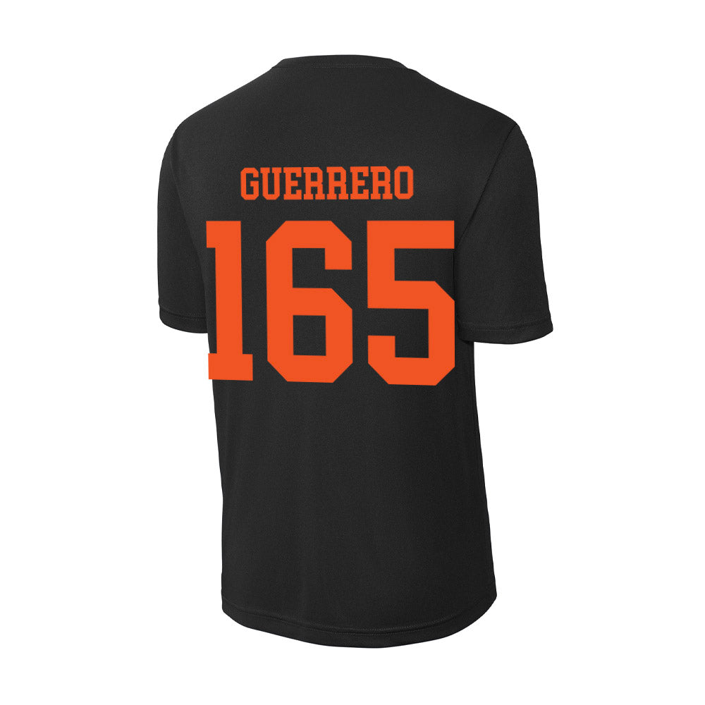 Oklahoma State - NCAA Wrestling : Ishmael Guerrero - Activewear T-Shirt-1