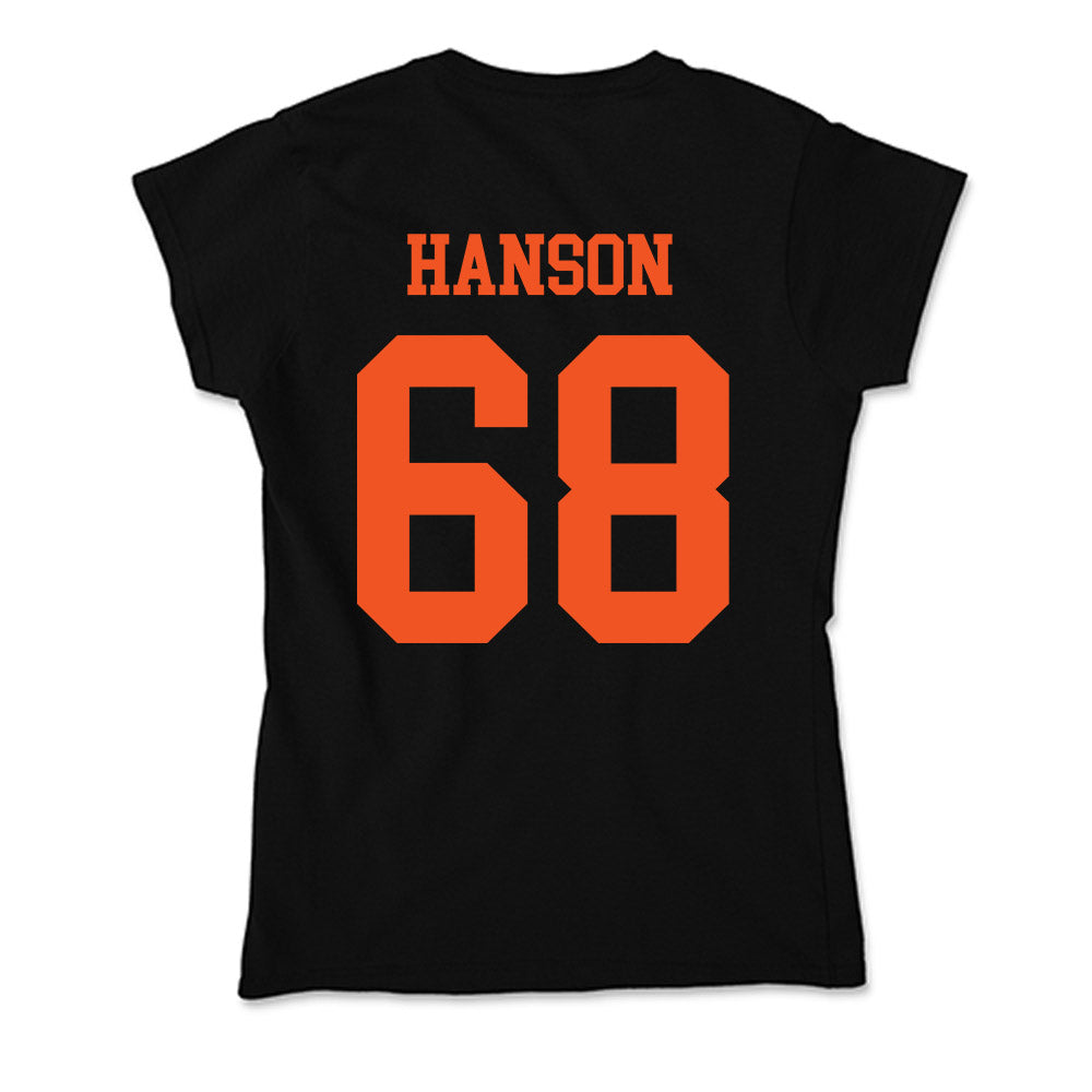 Oklahoma State - NCAA Football : Joseph Hanson - Soft Style Women’s T-Shirt-1