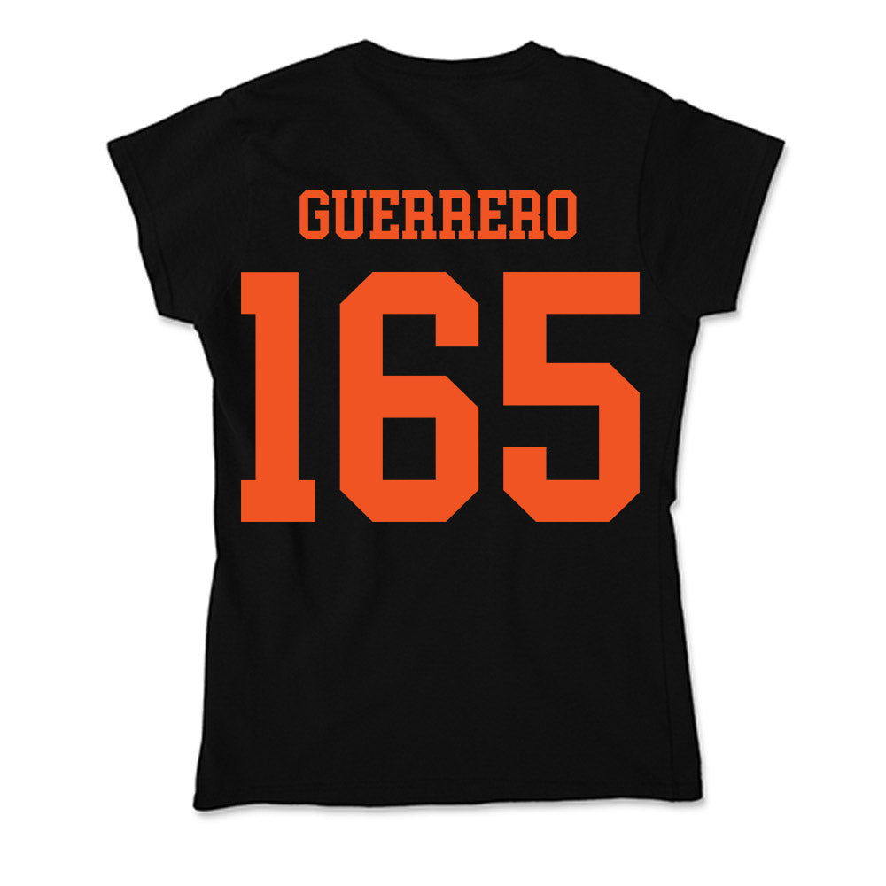 Oklahoma State - NCAA Wrestling : Ishmael Guerrero - Soft Style Women’s T-Shirt-1