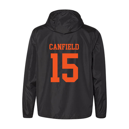 Oklahoma State - NCAA Women's Basketball : Zoe Canfield - Classic Shersey Windbreaker-1