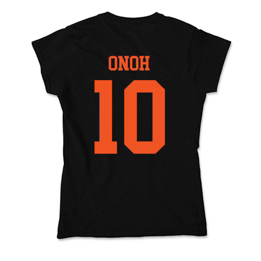 Oklahoma State - NCAA Women's Basketball : Favour Onoh - Soft Style Women’s T-Shirt-1