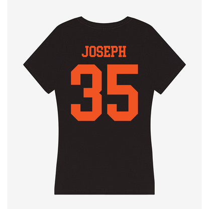 Oklahoma State - NCAA Women's Basketball : Wilnie Joseph - Women's V-Neck T-Shirt-1