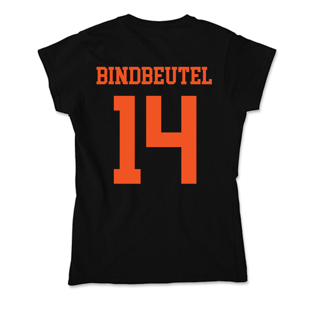 Oklahoma State - NCAA Women's Soccer : Grace Bindbeutel - Soft Style Women’s T-Shirt-1