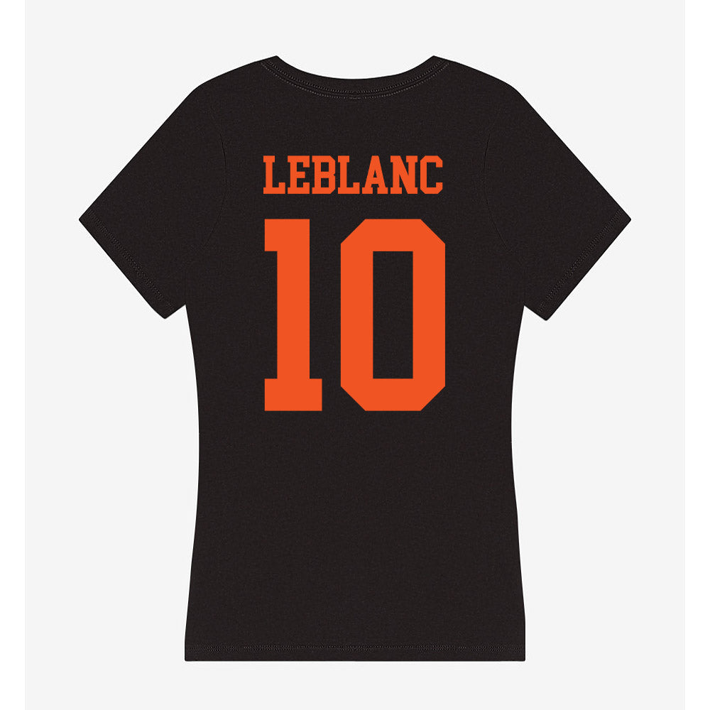 Oklahoma State - NCAA Baseball : Bryce LeBlanc - Women's V-Neck T-Shirt-1
