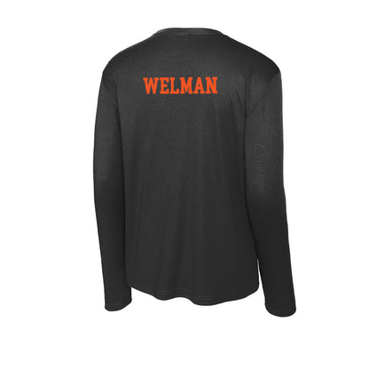 Oklahoma State - NCAA Equestrian : Ava Welman - Activewear Long Sleeve T-Shirt-1