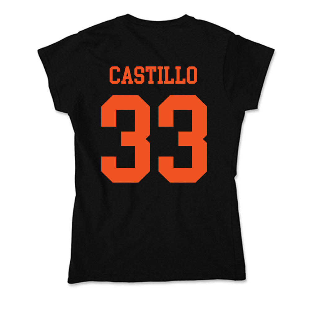 Oklahoma State - NCAA Softball : Gabby Castillo - Soft Style Women’s T-Shirt-1