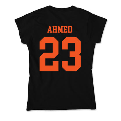 Oklahoma State - NCAA Men's Basketball : Benjamin Ahmed - Soft Style Women’s T-Shirt-1
