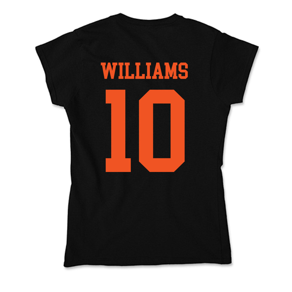 Oklahoma State - NCAA Football : James Williams - Classic Shersey Soft Style Women’s T-Shirt-1