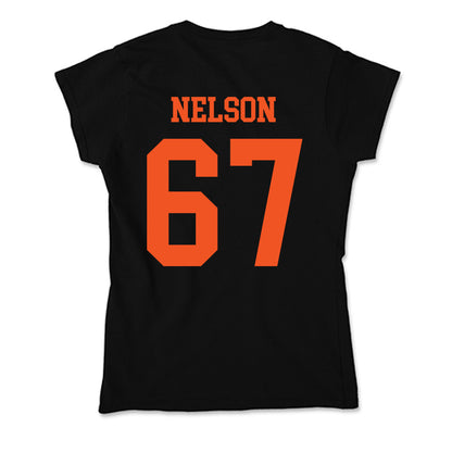 Oklahoma State - NCAA Football : Braydon Nelson - Soft Style Women’s T-Shirt-1