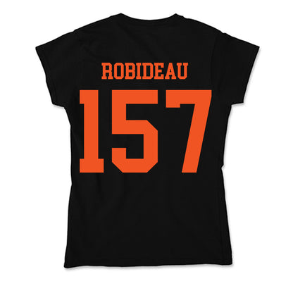 Oklahoma State - NCAA Wrestling : Landon Robideau - Soft Style Women’s T-Shirt-1