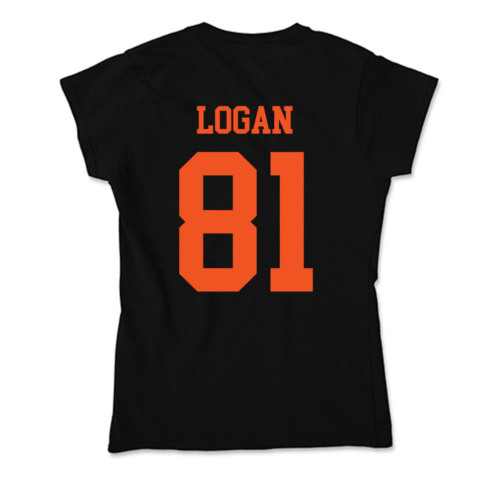 Oklahoma State - NCAA Football : Luke Logan - Soft Style Women’s T-Shirt-1
