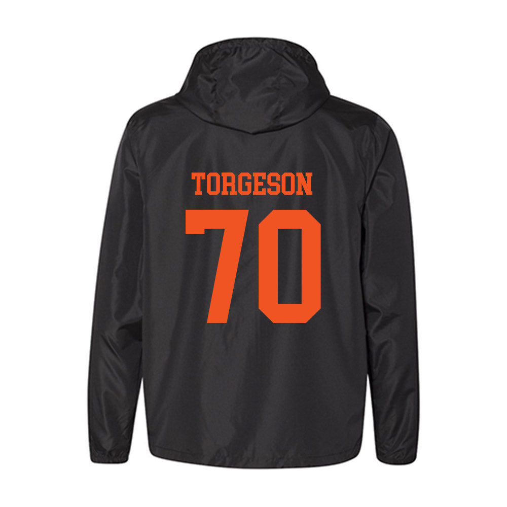 Oklahoma State - NCAA Football : Shaun Torgeson - Windbreaker-1