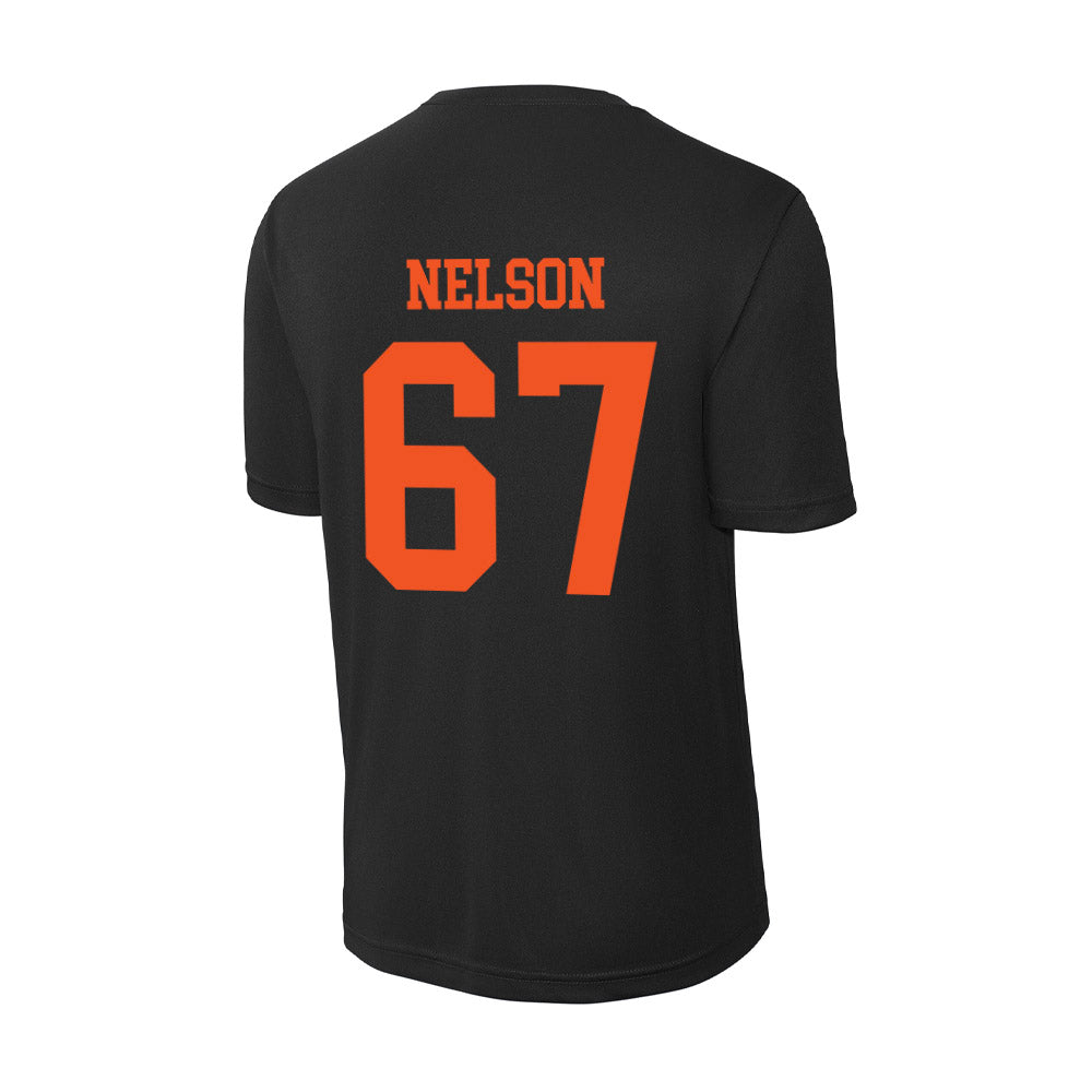 Oklahoma State - NCAA Football : Braydon Nelson - Activewear T-Shirt-1