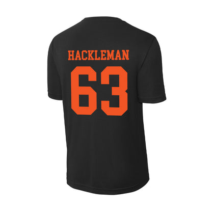 Oklahoma State - NCAA Football : Caleb Hackleman - Activewear T-Shirt-1