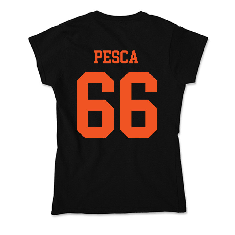 Oklahoma State - NCAA Baseball : Mario Pesca - Soft Style Women’s T-Shirt-1