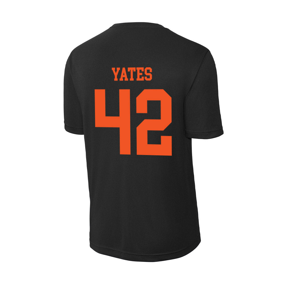 Oklahoma State - NCAA Football : Caden Yates - Activewear T-Shirt-1