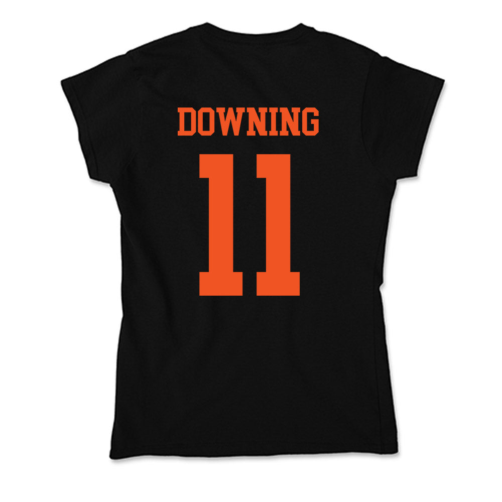 Oklahoma State - NCAA Softball : Preslee Downing - Soft Style Women’s T-Shirt-1