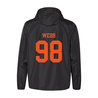 Oklahoma State - NCAA Football : Luke Webb - Windbreaker-1