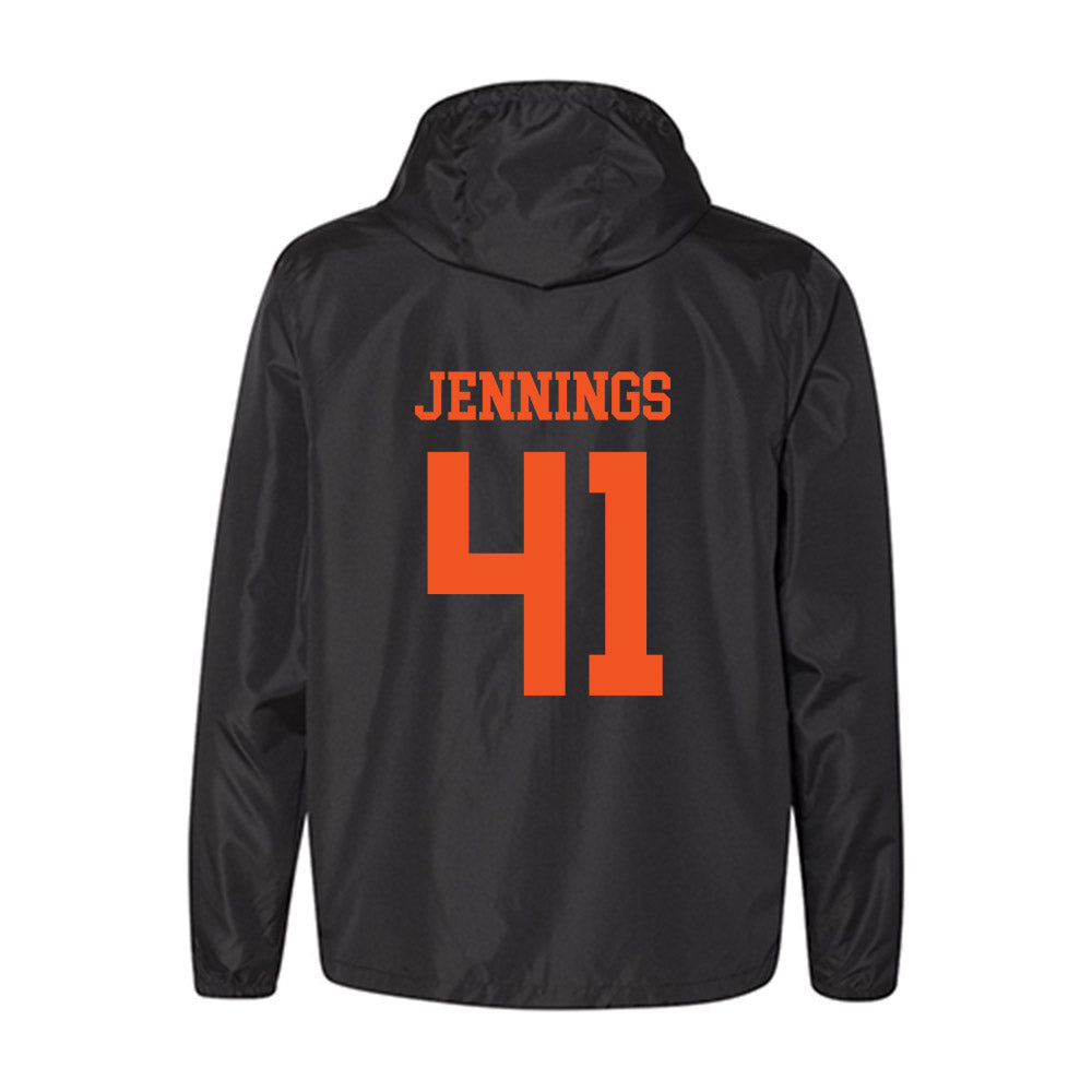 Oklahoma State - NCAA Baseball : Parker Jennings - Windbreaker-1