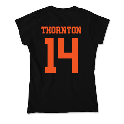Oklahoma State - NCAA Football : Jabarie Thornton - Soft Style Women’s T-Shirt-1