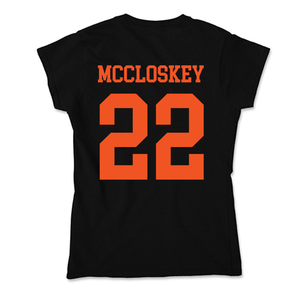 Oklahoma State - NCAA Softball : Elle Mccloskey - Soft Style Women’s T-Shirt-1