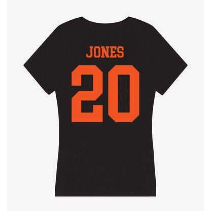 Oklahoma State - NCAA Football : KD Jones - Women's V-Neck T-Shirt-1