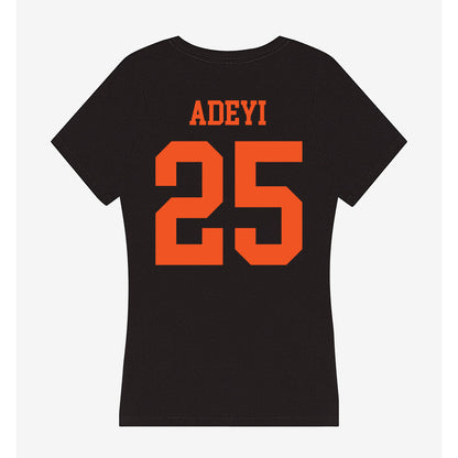 Oklahoma State - NCAA Football : Ayo Adeyi - Women's V-Neck T-Shirt-1