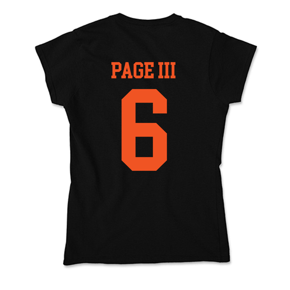Oklahoma State - NCAA Football : Tre Page III - Soft Style Women’s T-Shirt-1