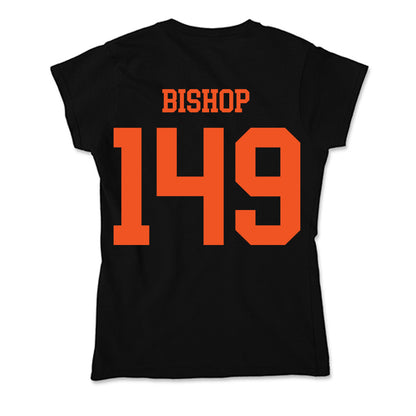 Oklahoma State - NCAA Wrestling : Max Bishop - Soft Style Women’s T-Shirt-1