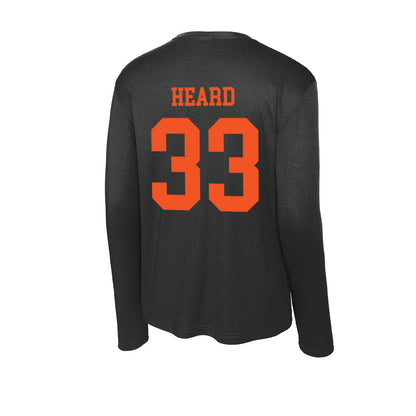 Oklahoma State - NCAA Women's Basketball : Tyla Heard - Activewear Long Sleeve T-Shirt-1