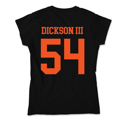 Oklahoma State - NCAA Football : Johnny Dickson III - Soft Style Women’s T-Shirt-1