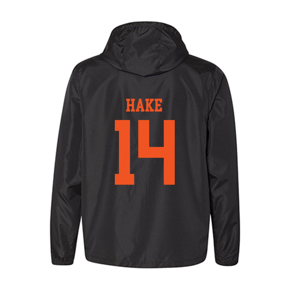 Oklahoma State - NCAA Women's Basketball : Callin Hake - Classic Shersey Windbreaker-1