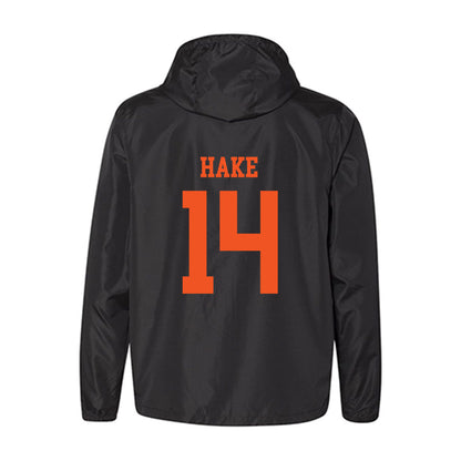 Oklahoma State - NCAA Women's Basketball : Callin Hake - Classic Shersey Windbreaker-1