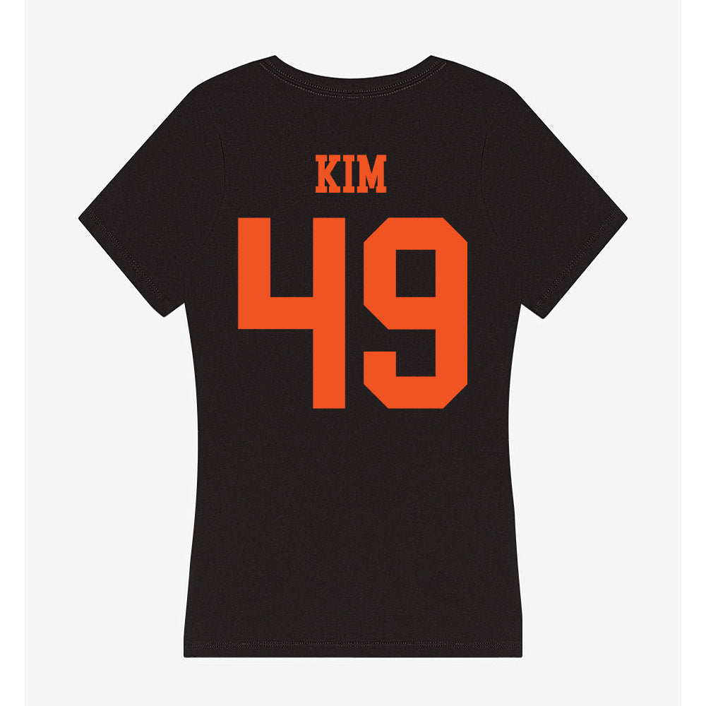 Oklahoma State - NCAA Football : Joseph Kim - Women's V-Neck T-Shirt-1
